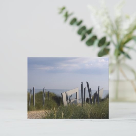 Juno Beach Postkarte (Stehend Vorderseite)