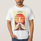Juno - Mission to Jupiter Space Art T-Shirt (Vorderseite)