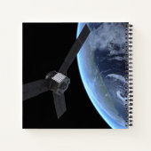Juno Raumfahrzeug während der Erde Flyby Notizblock (Rückseite)