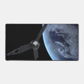 Juno Raumfahrzeug während der Erde Flyby Schreibtischunterlage (Vorderseite)