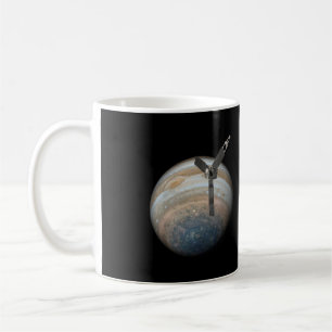 Juno-Raumsonde auf dem Planeten Jupiter Kaffeetasse