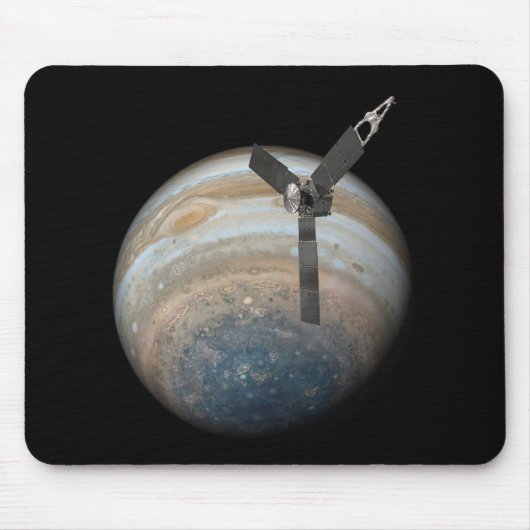 Juno-Raumsonde auf dem Planeten Jupiter Mousepad (Vorne)