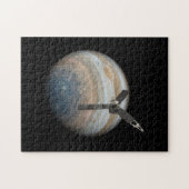 Juno-Raumsonde auf dem Planeten Jupiter Puzzle (Horizontal)