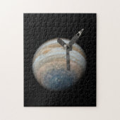 Juno-Raumsonde auf dem Planeten Jupiter Puzzle (Vertikal)