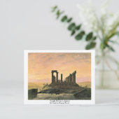 Juno-Tempel in Agrient Postkarte (Stehend Vorderseite)