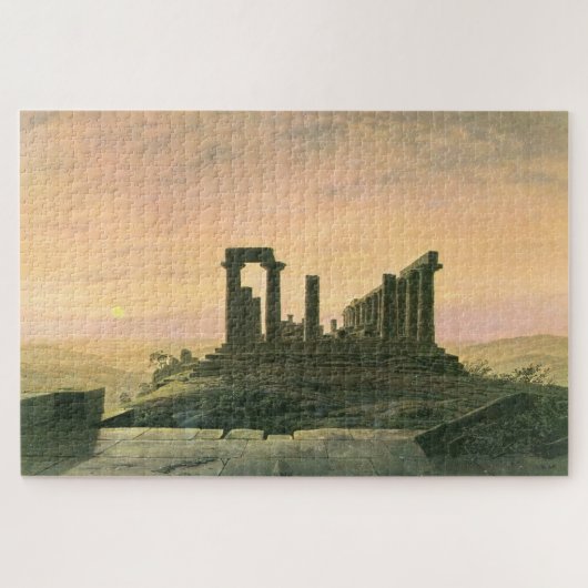 Juno-Tempel in Agrigento - Friedrich Puzzle (Horizontal)