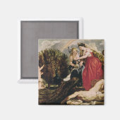 Juno und Argus, 1611 Magnet (Vorderseite/Rückseite)