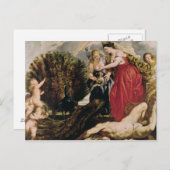 Juno und Argus, 1611 Postkarte (Vorne/Hinten)