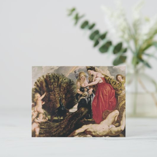 Juno und Argus, 1611 Postkarte (Stehend Vorderseite)