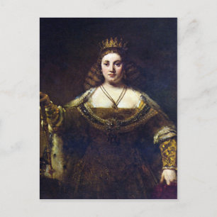 Juno von Rembrandt Harmenszoon van Rijn Postkarte