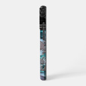 Junobeau Peshfyee Gothic Einzigartiges Monogramm iPhone Hülle (Linke Seite)