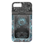 Junobeau Peshfyee Gothic Unique Monogram Case-Mate iPhone Hülle (Rückseite)