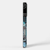 Junobeau Peshfyee Gothic Unique Monogram Case-Mate iPhone Hülle (Rückseite / Rechts)