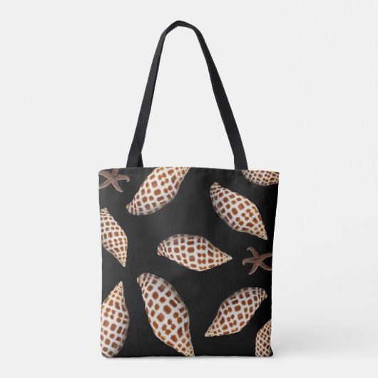 Junonia Seashell Black Tasche (Rückseite)