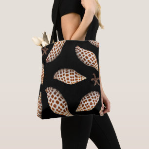 Junonia Seashell Black Tasche