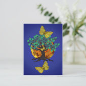 Junos Nachtpostkarte Postkarte (Stehend Vorderseite)