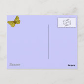 Junos Nachtpostkarte Postkarte (Rückseite)