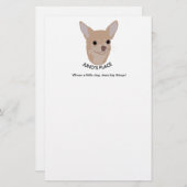 Junos Platz stationär Briefpapier (Vorne/Hinten)