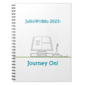 JuNoWriMo 2023-Notebook Notizblock (Vorderseite)