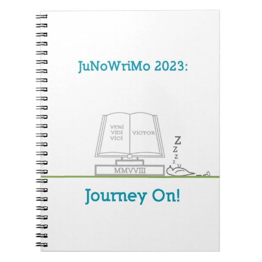 JuNoWriMo 2023-Notebook Notizblock (Vorderseite)