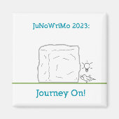 JuNoWriMo Magnet 2023 (Vorne)