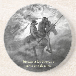 Júntate ein los buenos y Serás uno de Ellos - Getränkeuntersetzer