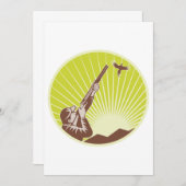 Junter schießt eine Gans Einladung (Vorne/Hinten)