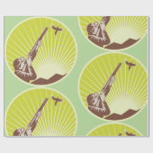 Junter schießt eine Gans Geschenkpapier (Flach)