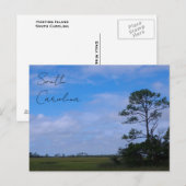 Junting Island Marsh Postkarte (Vorne/Hinten)