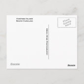 Junting Island Marsh Postkarte (Rückseite)