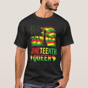 Junzehnte Königin Afrikanische Amerikanerin Junete T-Shirt