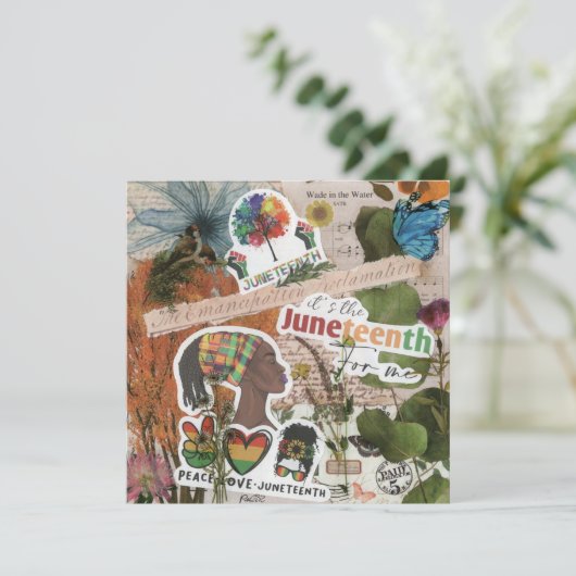 Junzehnte Queen Flat Greeting Card (Stehend Vorderseite)