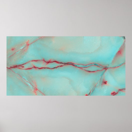 Juparana Premium Marmortextur mit hoher Auflösung Poster (Vorne)