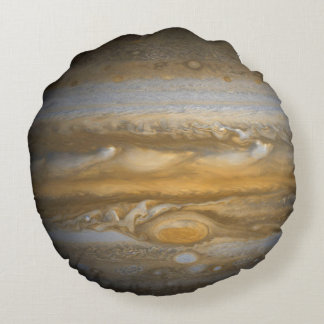 Jupiter - 2 einzigartige Seiten - Rundes Kissen