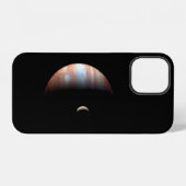 Jupiter 5. Planet mit Cassini Sonnensystem iPhone Hülle (Rückseite (Horizontal))