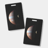 Jupiter 5th Planet mit Cassini Solar System Ausweis (Vorder- & Rückseite)