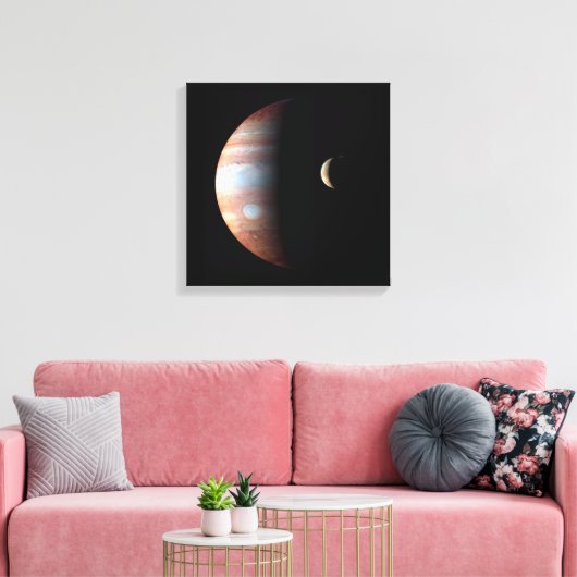 Jupiter 5th Planet mit Cassini Solar System Leinwanddruck (Insitu (Wohnzimmer))