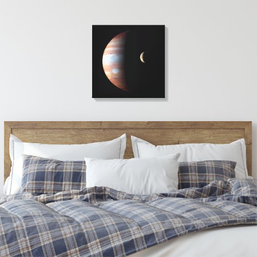 Jupiter 5th Planet mit Cassini Solar System Leinwanddruck (Insitu (Schlafzimmer))