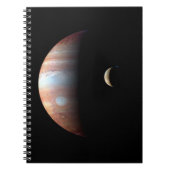 Jupiter 5th Planet mit Cassini Solar System Notizblock (Vorderseite)