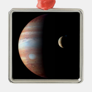Jupiter 5th Planet mit Cassini Solar System Ornament Aus Metall