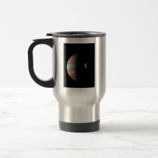 Jupiter 5th Planet mit Cassini Solar System Reisebecher (Links)