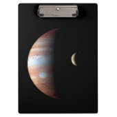 Jupiter 5th Planet with Cassini Solar System Klemmbrett (Vorderseite)