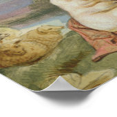 Jupiter als Kind Poster (Ecke)