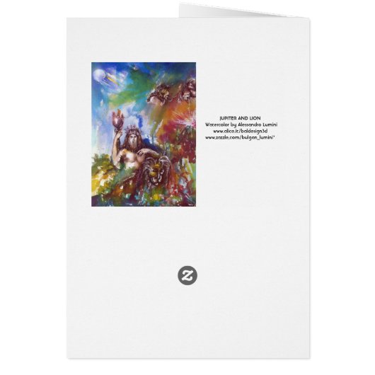 JUPITER AND LION ,Blue Sapphire (Hinten)