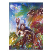 JUPITER AND LION ,Blue Sapphire (Vorne)