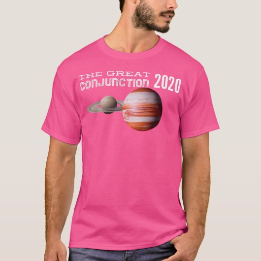 Jupiter And Saturn Conjunction Astronomy 2020 T-Shirt (Vorderseite)