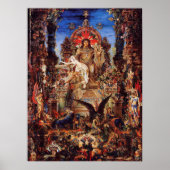 "Jupiter and Semiele" Poster (Vorne)