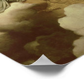 Jupiter and Thetis, 1811 Poster (Ecke)