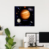 Jupiter Art Poster (Heimbüro)