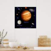 Jupiter Art Poster (Küche)
